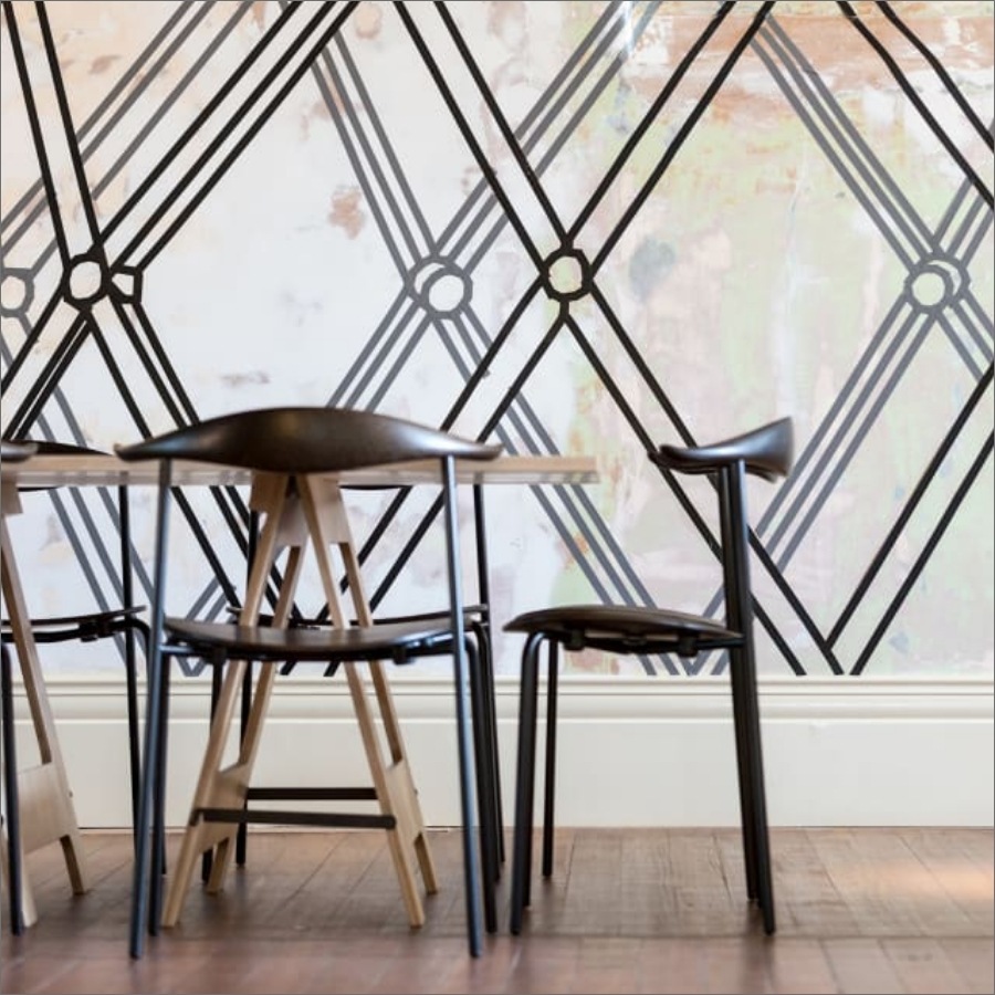 CH88P オーク・オイル/ブラックフレーム Thor301 | チェア | イズミ