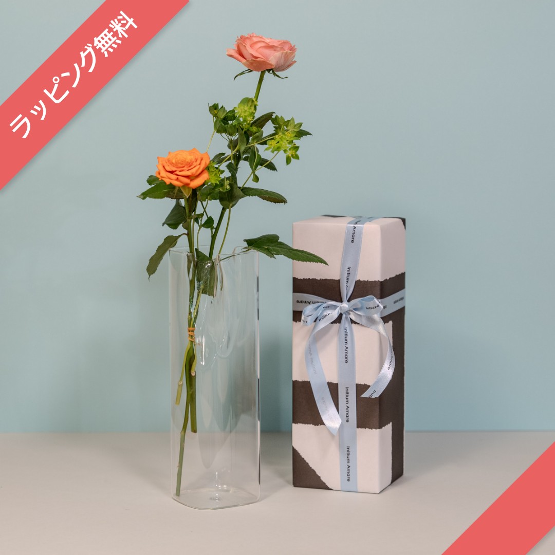 【美品】FRANZ スイートピー　花瓶 ミニブーケ スイートピー ライトブルー | Francfranc（フラン