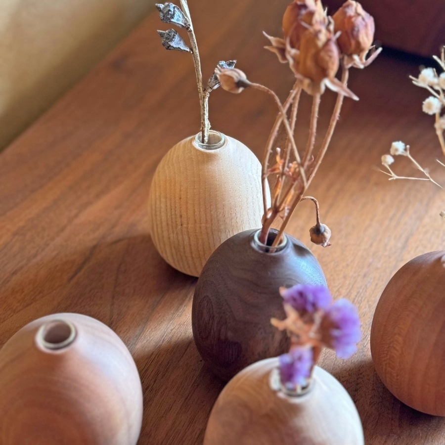 Poco／flower vase 木の一輪挿し | ギフト・雑貨,グリーン,花瓶