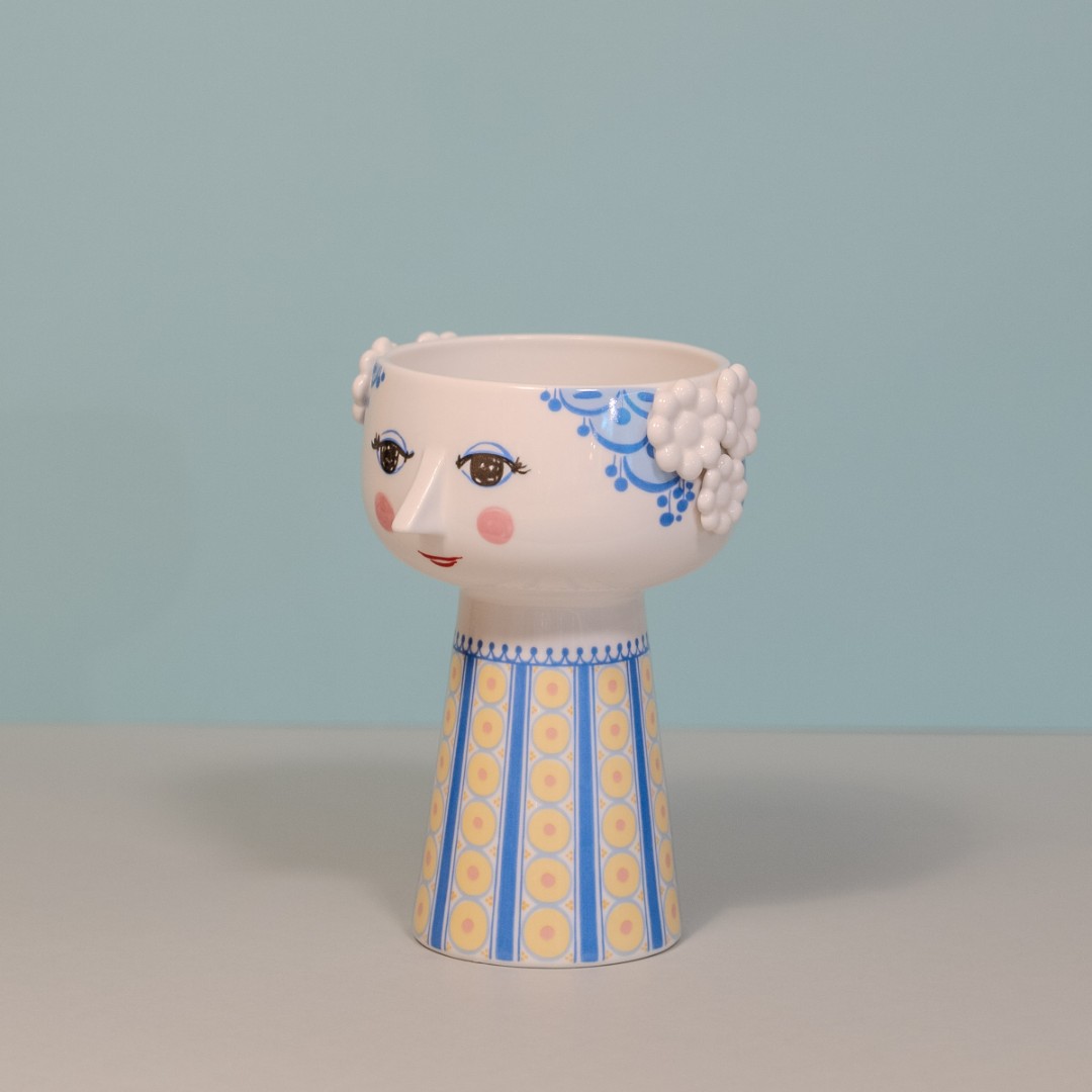 伝統的なデザインの花瓶 Bjorn Wiinblad 56537／flower vase 北欧デザインの花瓶