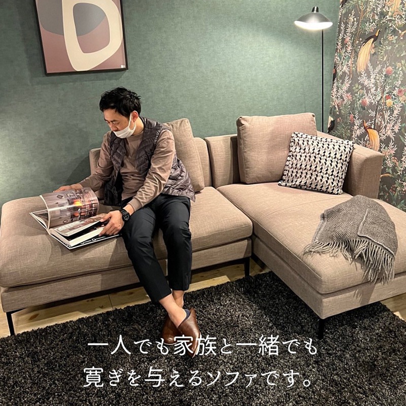 マルイチセーリング コーナーソファ ニューパークアベニュー /シェーズロングR NEW PARK AVENUE - MARUICHI（マルイチセーリング）｜家具（ソファ）