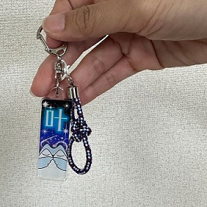 叶結び ふくにんキーホルダー