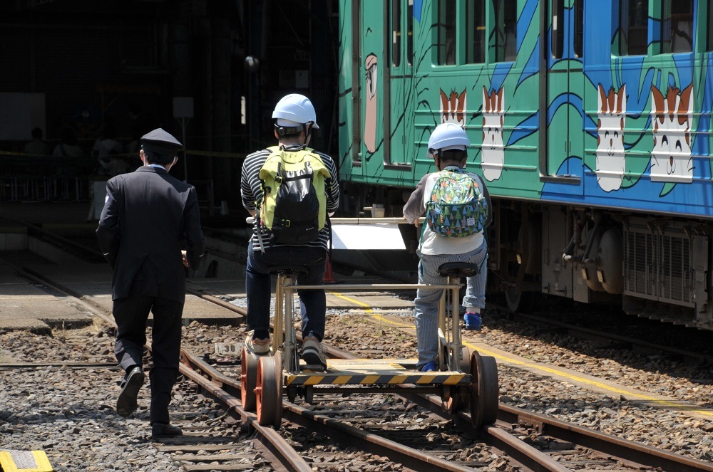 伊賀線まつり2026 軌道自転車体験（2人乗り）