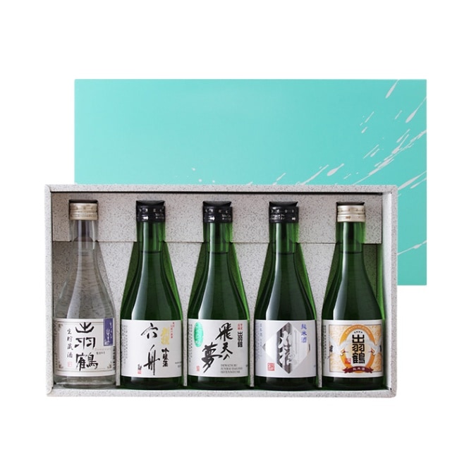 お酒　5本セット ショップ限定】ちょい呑みセット 300ml×5本 | ギフトセット | 秋田清酒