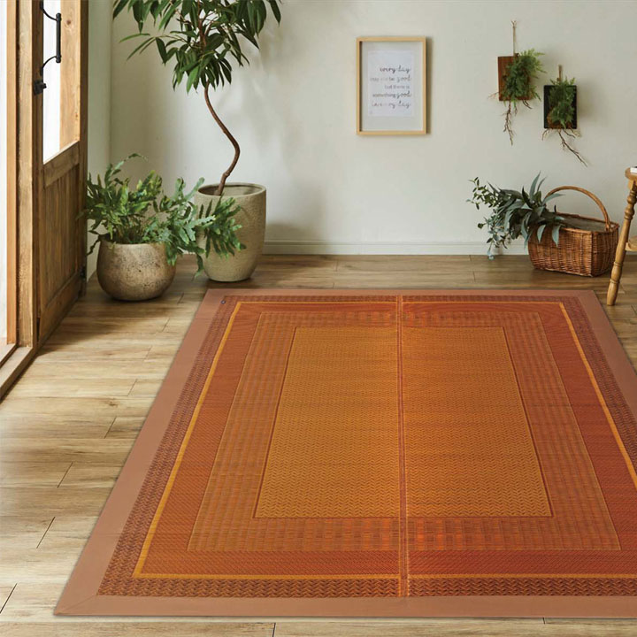 い草ラグ カーペット ランクス 裏貼なし