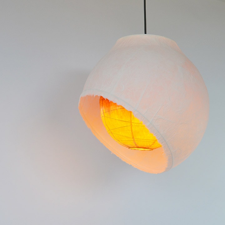 和紙 照明 ライト moon 45×45×45cm