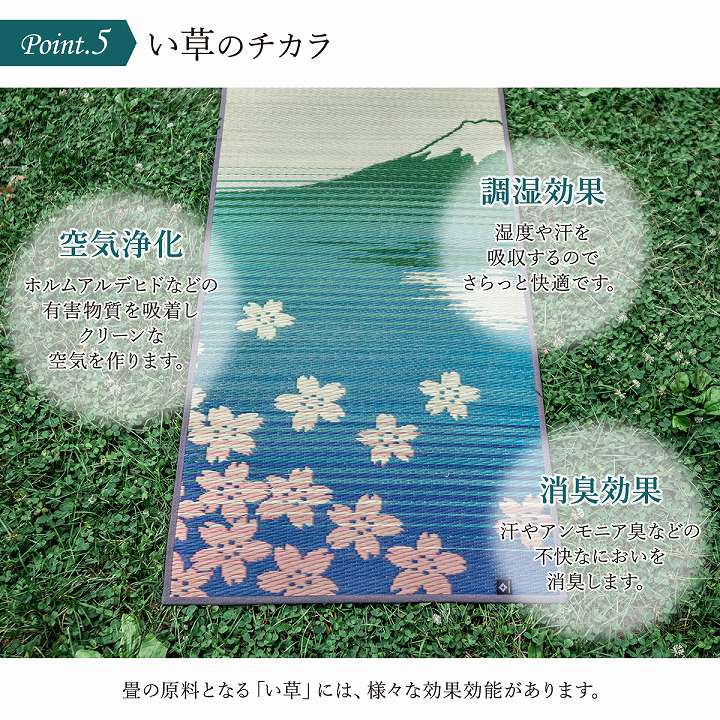畳ヨガマット SAKURA富士 い草 国産 | い草屋さんこたつ屋さん本店