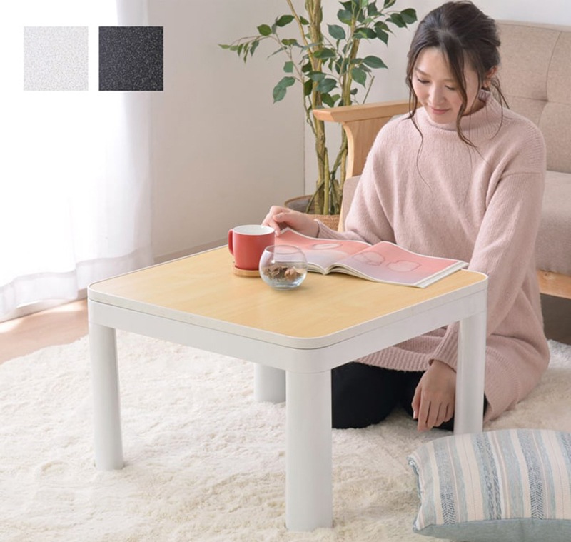 こたつ台 60×60cm 両面使える リバーシブル天板 | い草屋さんこたつ屋
