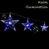 星LEDホログラムスター3連セット WG-2333 クリスマスイルミネーション|X’mas☆クリスマスグッズ|シーズン＆特集