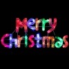 LEDクリスタルMCタイトル 文字メリークリスマス WG-2321 クリスマス イルミネーション|X’mas☆クリスマスグッズ|シーズン＆特集