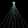 LEDナイアガラライトDX5m グリーンとホワイト WG-1466 クリスマス イルミネーション|X’mas☆クリスマスグッズ|シーズン＆特集