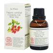 COSMOSオーガニック認定　美容保湿オイルローズヒップ 20mL ラフルール La Fleur|アロマボディケア|癒し・リラクゼーション