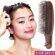 エスハートエス スカルプブラシ コム ハード ブラウン 頭皮ヘアブラシ ポリカーボネート 日本製|ヘアケア＆カラーリング|ビューティー＆コスメ