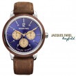 JACQUES FAREL ジャックスファレル ネイビー ORM2005 多機能腕時計 日本正規販売店|腕時計|ファッション＆アクセサリー