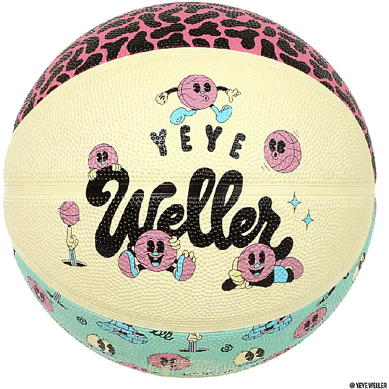 ミニバス バスケットボール 5号 ハイライト ディープシー ラバー