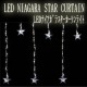 LEDナイアガラスターカーテン ホワイト|X’mas☆クリスマスグッズ|シーズン＆特集