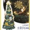 折りたたみクリスマスツリー180cm オーナメントLEDライト付エレガントツリー WG-3658|X’mas☆クリスマスグッズ|シーズン＆特集