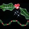 チューブライトホログラムデコレーション ヒイラギガーランド WG-5443 クリスマスイルミネーション|X’mas☆クリスマスグッズ|シーズン＆特集