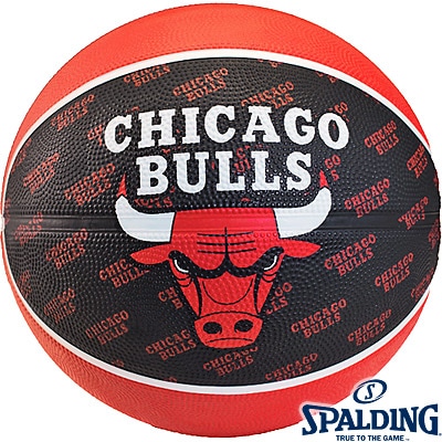 NBAシカゴ ブルズ 外用スポルディングバスケットボール5号 ラバー