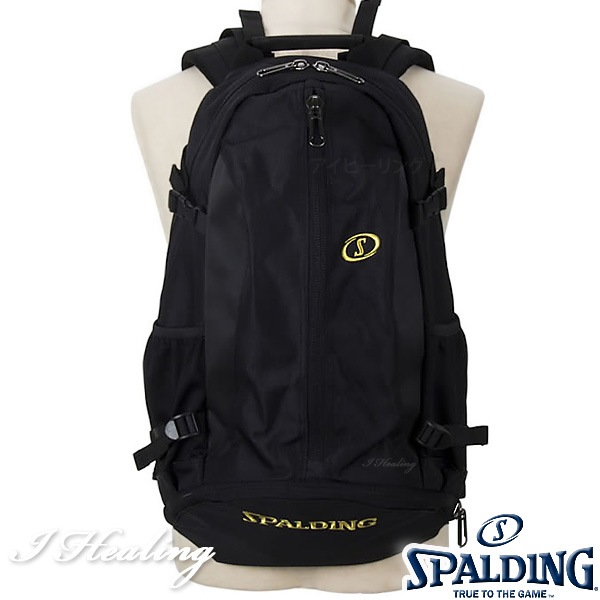 SPALDING ケイジャーTB ブラックゴールド バスケットボール用バッグ