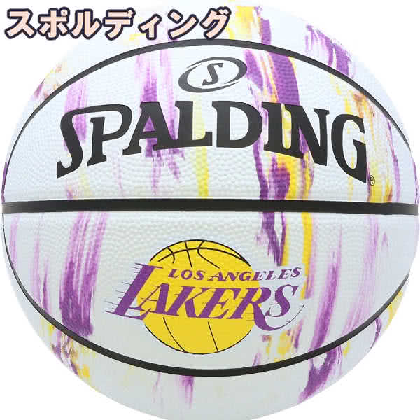 スポルディング 女性用 バスケットボール 6号 NBAロサンゼルス