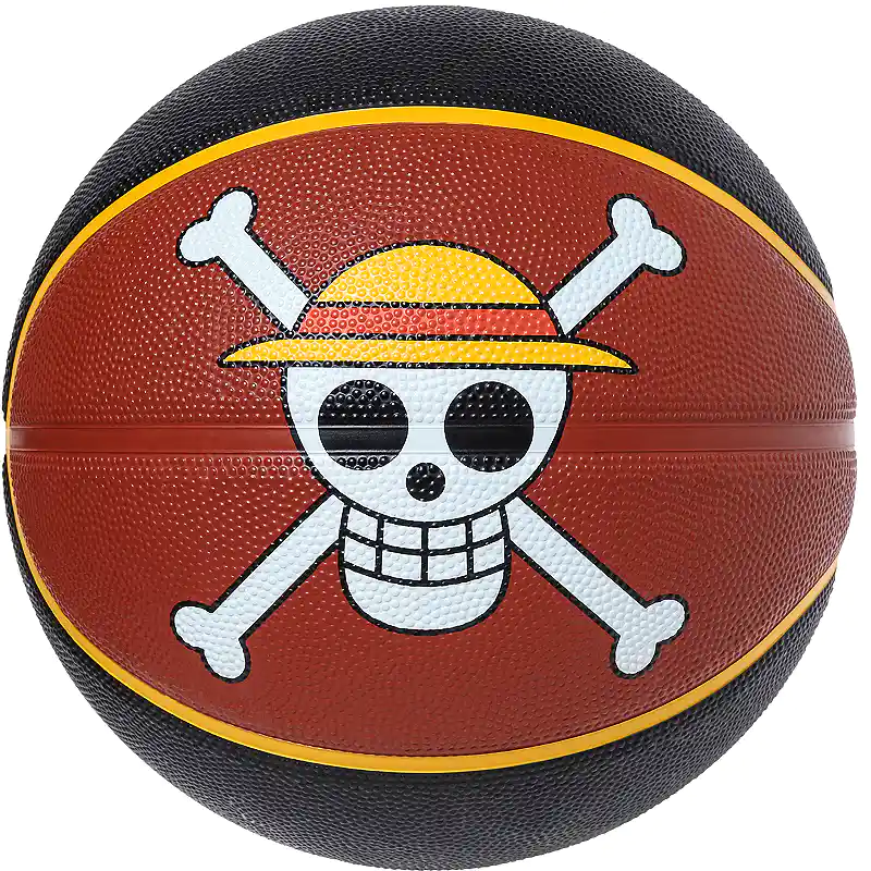 バスケットボール 7号 ONE PIECE 海賊旗 ブラック バスケ 85