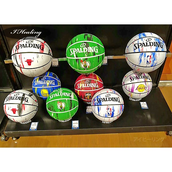 SPALDING バスケットボール7号 NBAロサンゼルス レイカーズ マーブル