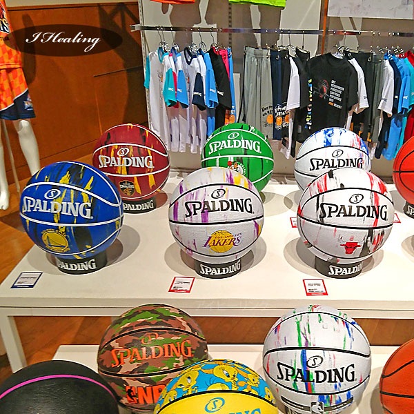 SPALDING バスケットボール7号 NBAロサンゼルス レイカーズ マーブル