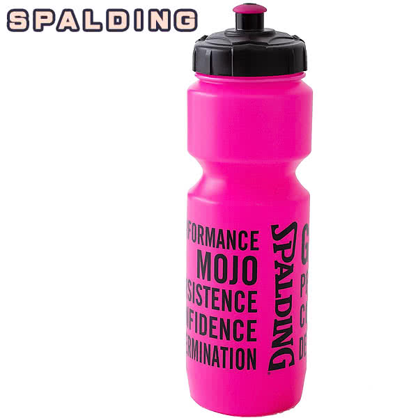 SPALDING スクイズボトル ピンク 800ml 目盛付 ポリエチレン