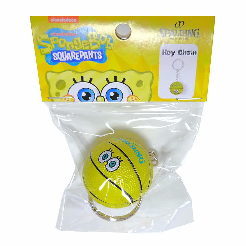 スポンジボブ キーチェーン 3.8cm SpongeBob バスケットボール