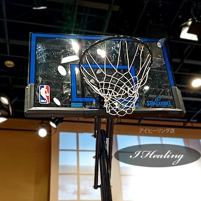 バスケットゴール バックボード スポルディング NBAロゴ ゲームタイム 