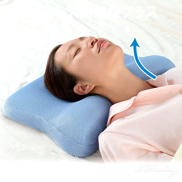 イビピタン枕 気道が広がる曲面構造 丸洗い可 いびき ガーガー対策