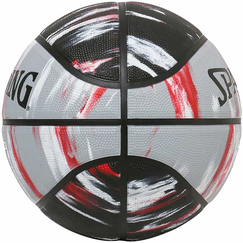 ミニバス バスケットボール 5号 マーブル レッド×ブラック バスケ 84