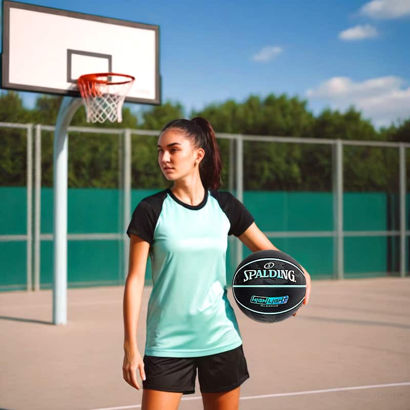 【えいたん】ハーツ　バスケット スポルディング（SPALDING）（レディース）バスケットボール 6号