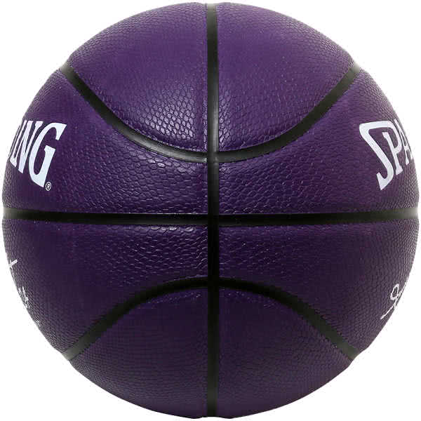 SPALDING コービーブライアント　メタリックパープル　バスケットボール7号 コービーブライアント パープルラバー バスケットボール 7号 バスケ
