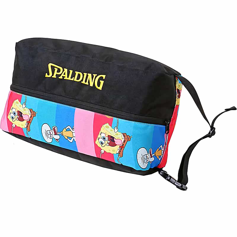 スポンジボブ シューズバッグ ウエーブ ピンクカラフル 42