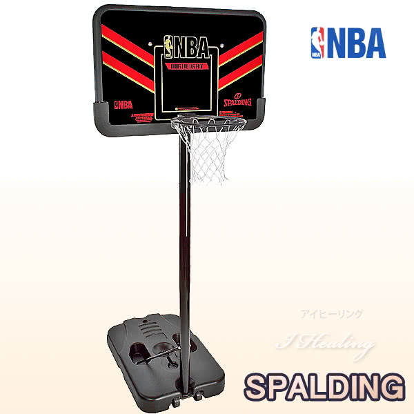 バスケットゴール バックボード スポルディング NBAロゴ ハイライト
