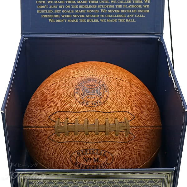 SPALDING 125周年オフィシャル レプリカ バスケットボール 7号 1894年