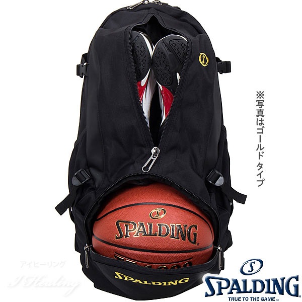さ*ら様 SPALDING バスケットボール用バッグ　ケイジャー ポリネシアン SPALDING ケイジャー ポリネシアン ブラック バスケットボール