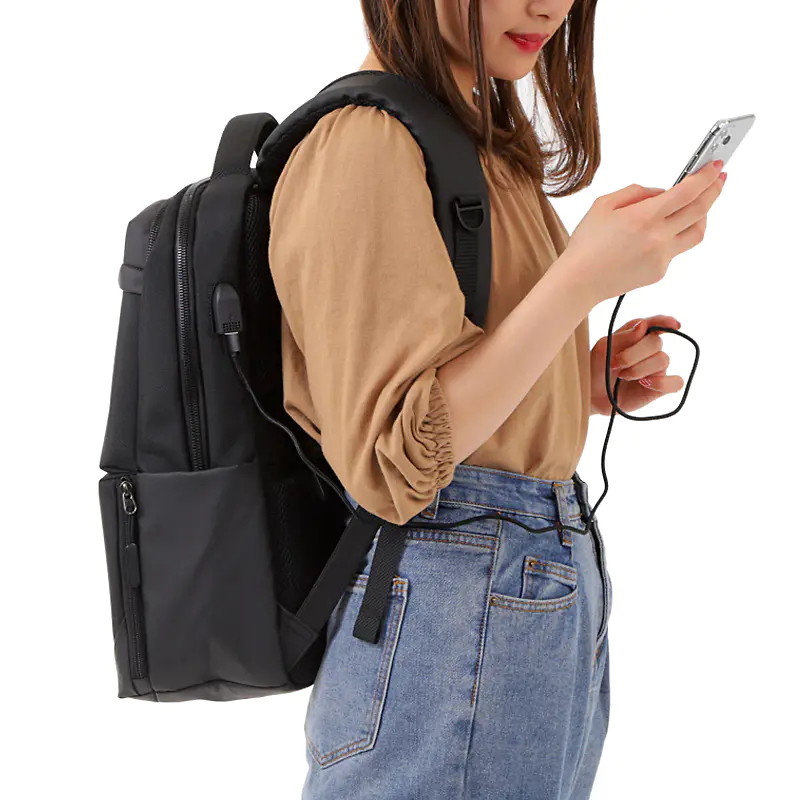 ATLA 無重力リュック メンズ ビジネス ブラック 肩が楽 AGS荷物