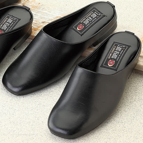 ドクタースリッパ レギュラー オフィス 室内履きサンダル 靴 メンズ 黒 滑り止め付 日本製通販 アイヒーリング本店 公式