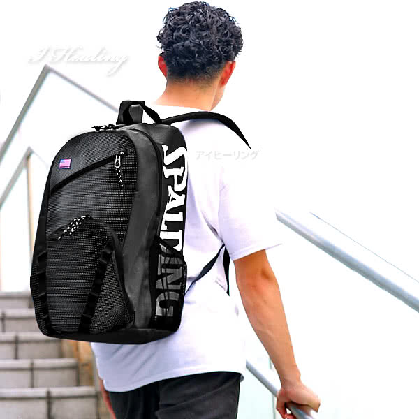 Spalding Half Dayバックパック ハーフデイ ドット バスケットボール用バッグ 大容量35l メンズ レディース カジュアル リュック スポルディング 50 003do通販 アイヒーリング本店