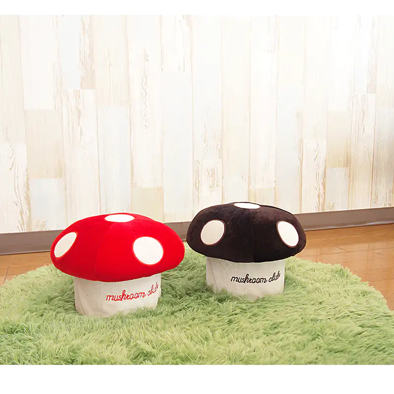 きの小いす(きのこいす)　キノコ型　椅子　2点セット　ゲーム椅子　インテリア きの小いす / イス 椅子 小イス スツール チェア キノコ きのこ