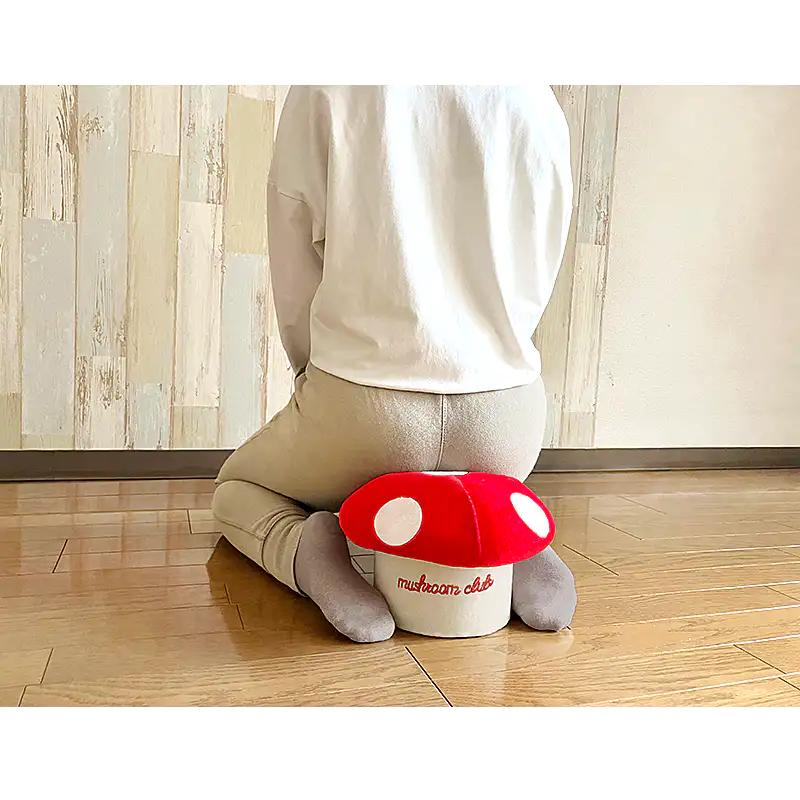 きのこ椅子 きの小いす 2個セット【色の組み合わせ自由】かわいい 低