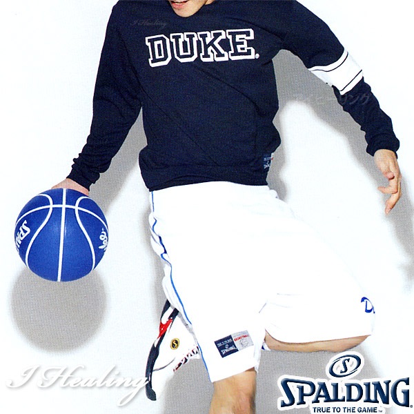 DUKEܡ Хåȥܡ7 ݥǥ ǥ塼 ֥롼 С SPALDING83-718J