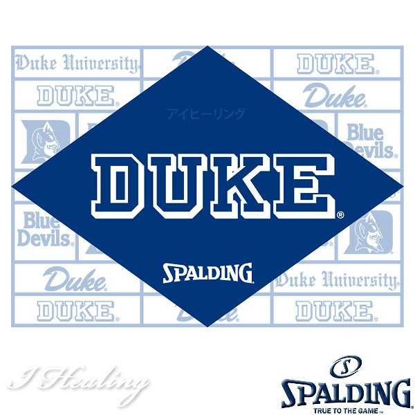 SPALDING バスケットボールバッグ Duke Blue Devils SPALDING バスケットボールバッグ Duke Blue Devils バスケ用バッグ