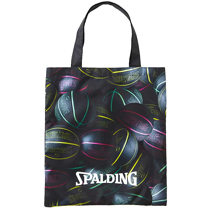 パッカブルトートバッグ ストリートファントム マルチ バスケボール柄