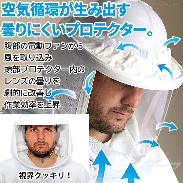 ラプター蜂駆除防護服PRO GALE V-2200 楽天市場】【200円クーポン】公式 蜂防護服 ファン付き ラプターPRO