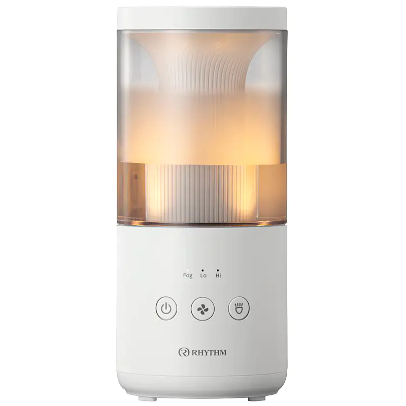 プールレス加湿器 MIST Mini 2 ライトグレー 超音波式 卓上加湿器