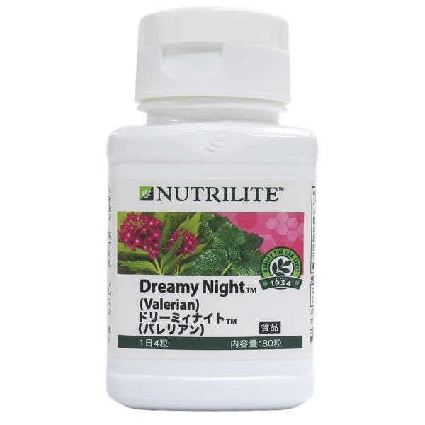 【訳あり：期限切れ】アムウェイ ニュートリライト 　ドリーミィナイト（バレリアン）80粒　Amway　期限：2022年11月